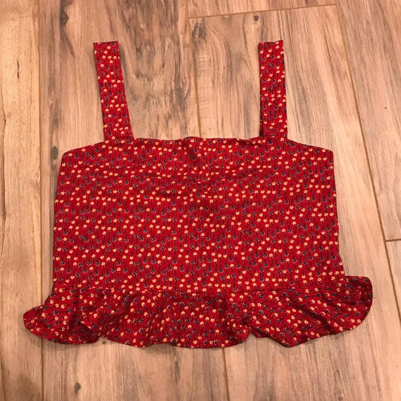 Forever 21 Tops - Cute flower crop top